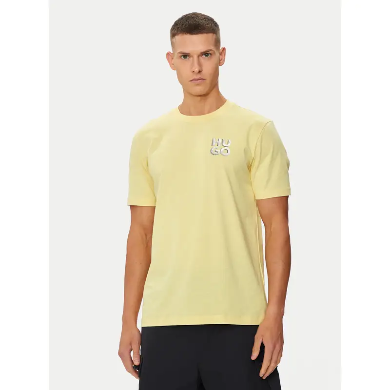 HUGO T-shirt Giallo 3204748