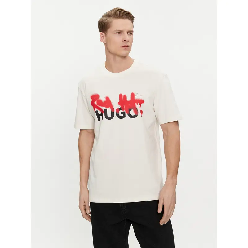 HUGO T-shirt Bianco 3204577