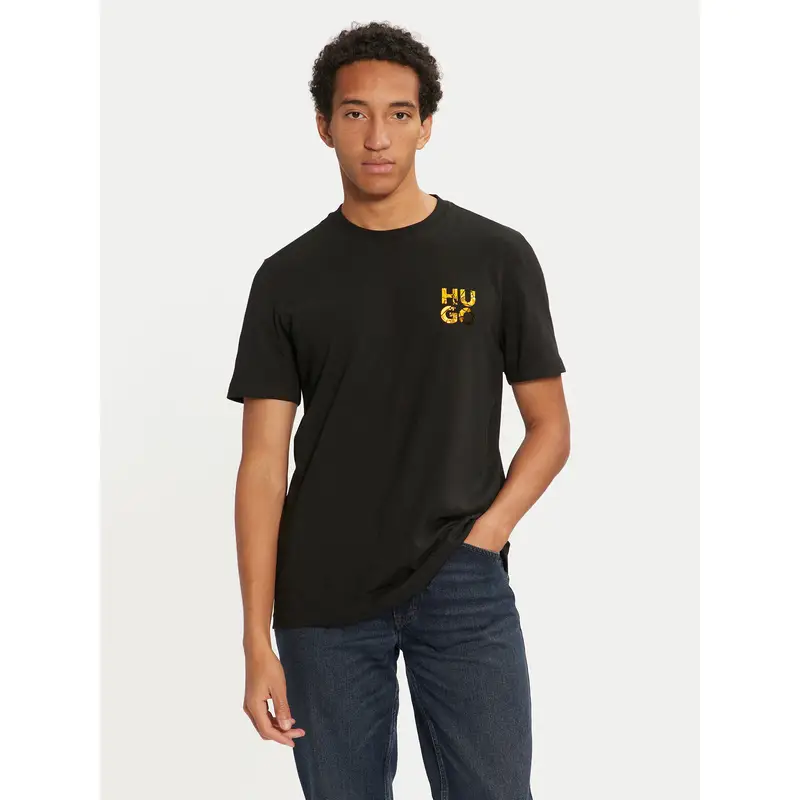HUGO T-shirt Nero 3629101