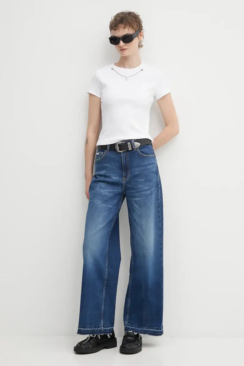 HUGO T-shirt Donna Bianco 3578102 miniatura 2