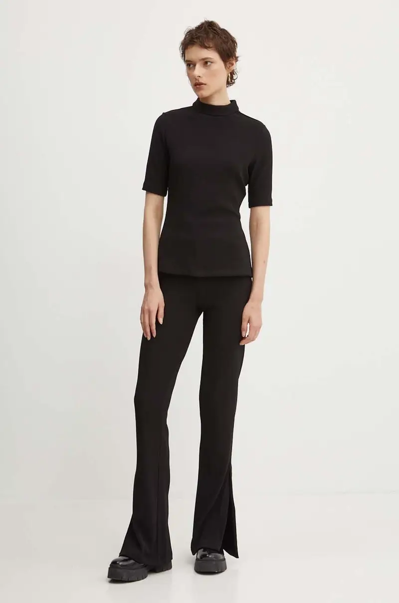 HUGO T-shirt Donna Nero 3830299 miniatura 2