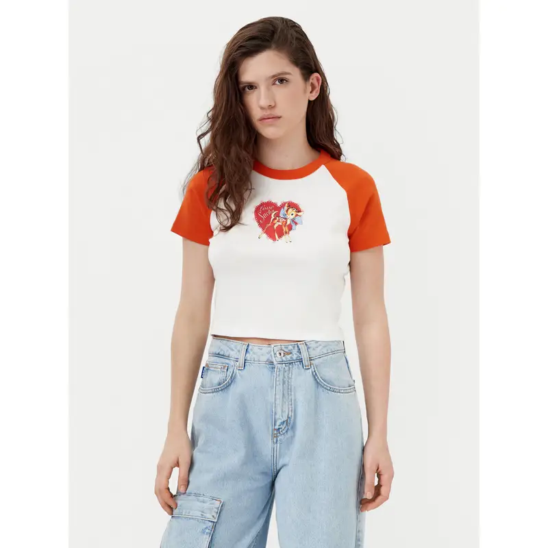 HUGO T-shirt Arancione 3218234