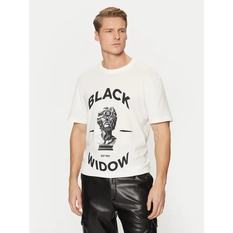 HUGO T-shirt Beige 3211962