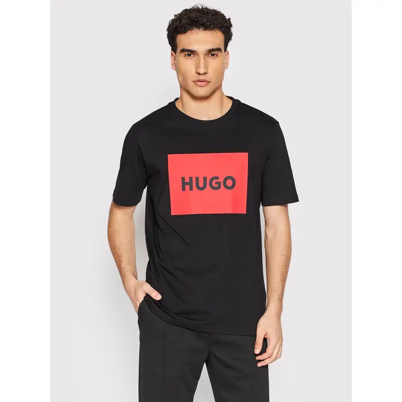 HUGO T-shirt Nero 3410595