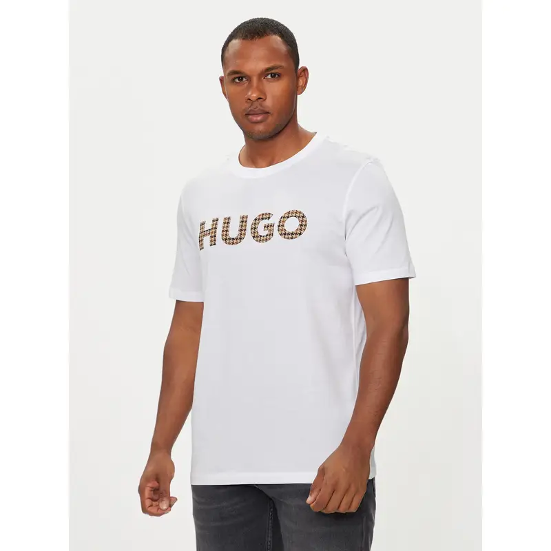 HUGO T-shirt Bianco 3342199