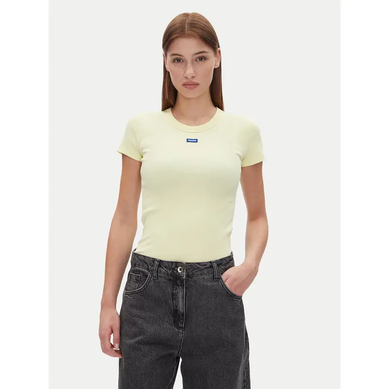 HUGO T-shirt Giallo 4194832