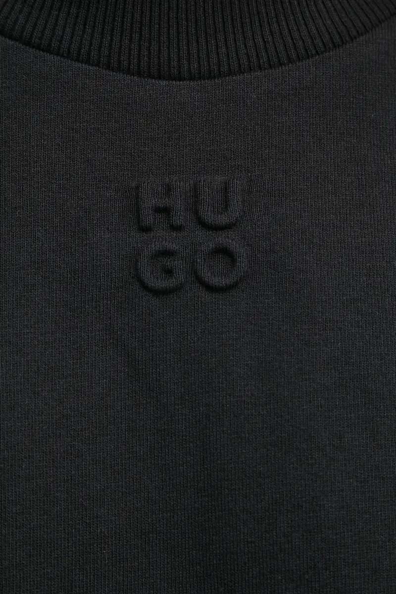 HUGO T-shirt Donna Nero 3327317 miniatura 5