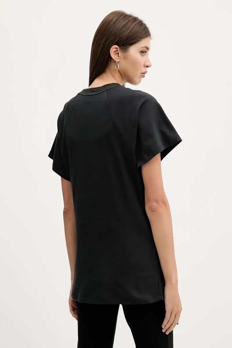 HUGO T-shirt Donna Nero 2890158 miniatura 3