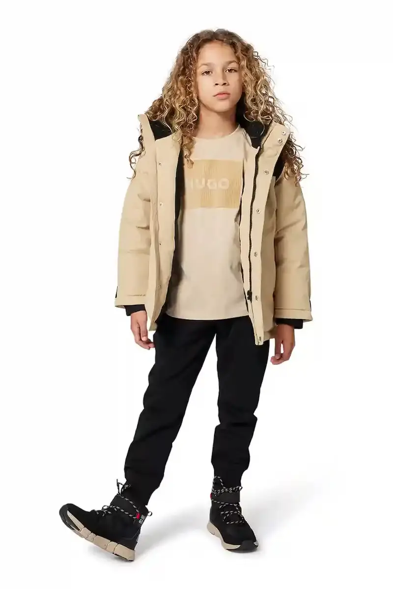 HUGO T-shirt Beige 3242709