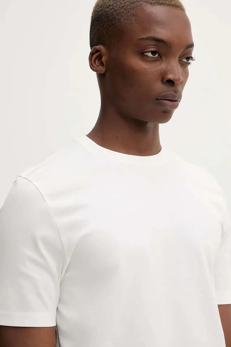 HUGO T-shirt Uomo Beige 3573929 miniatura 4