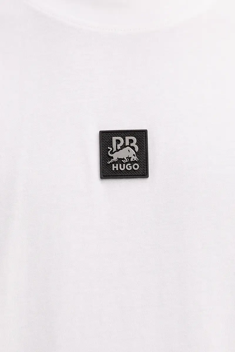 HUGO T-shirt Uomo Bianco 3578236 miniatura 5