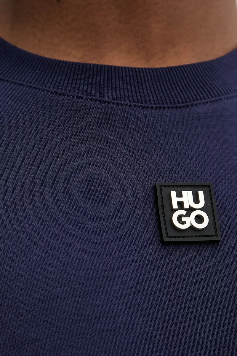 HUGO T-shirt Uomo Blu 3589185 miniatura 5