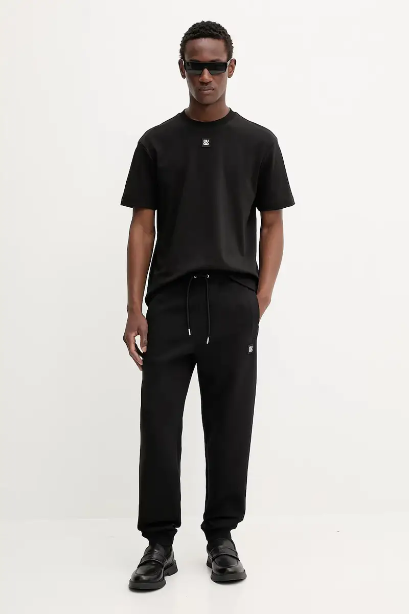 HUGO T-shirt Uomo Marrone 3262051 miniatura 2