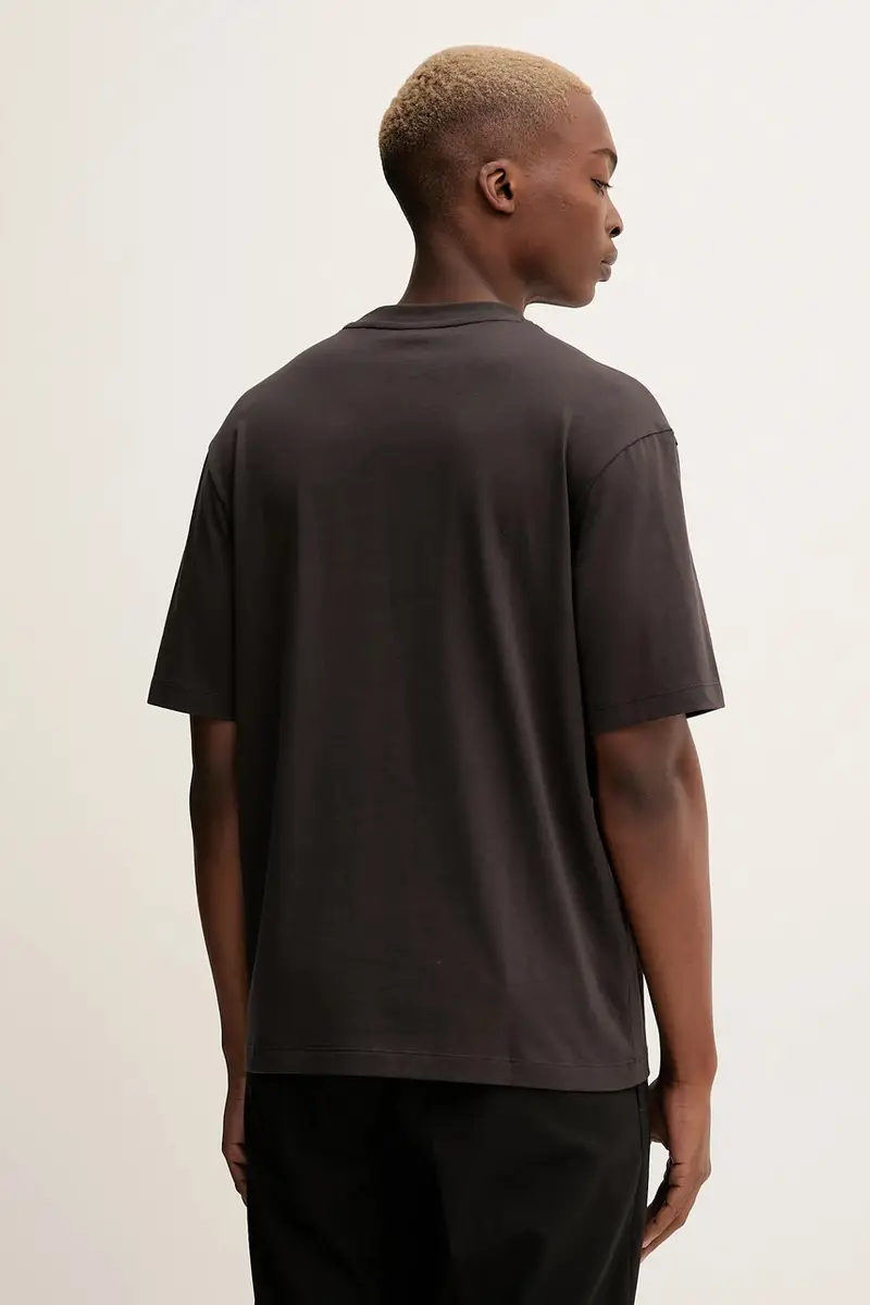 HUGO T-shirt Uomo Marrone 3619790 miniatura 3