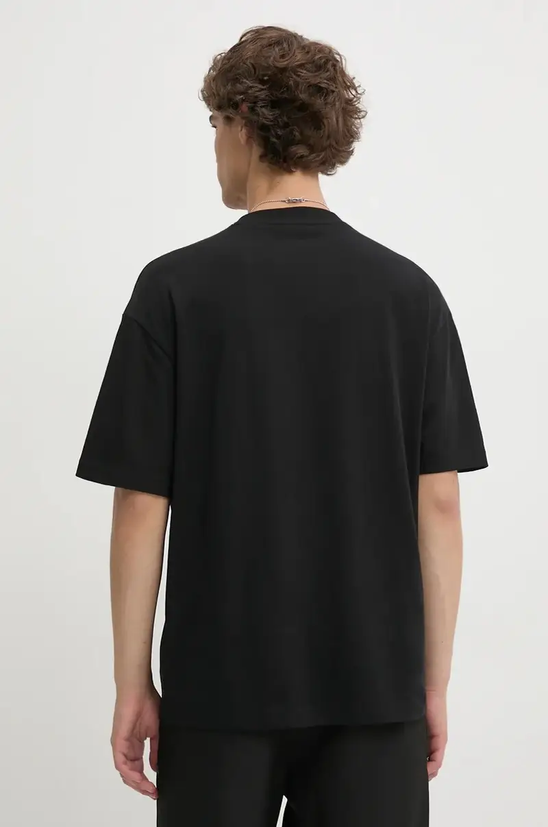 HUGO T-shirt Uomo Nero 3262416 miniatura 3