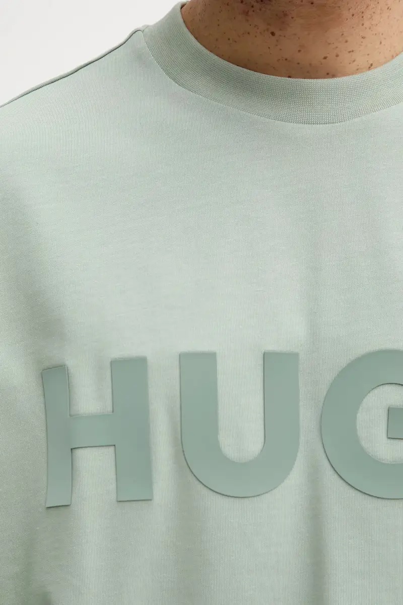 HUGO T-shirt Uomo Nero 3668493 miniatura 5