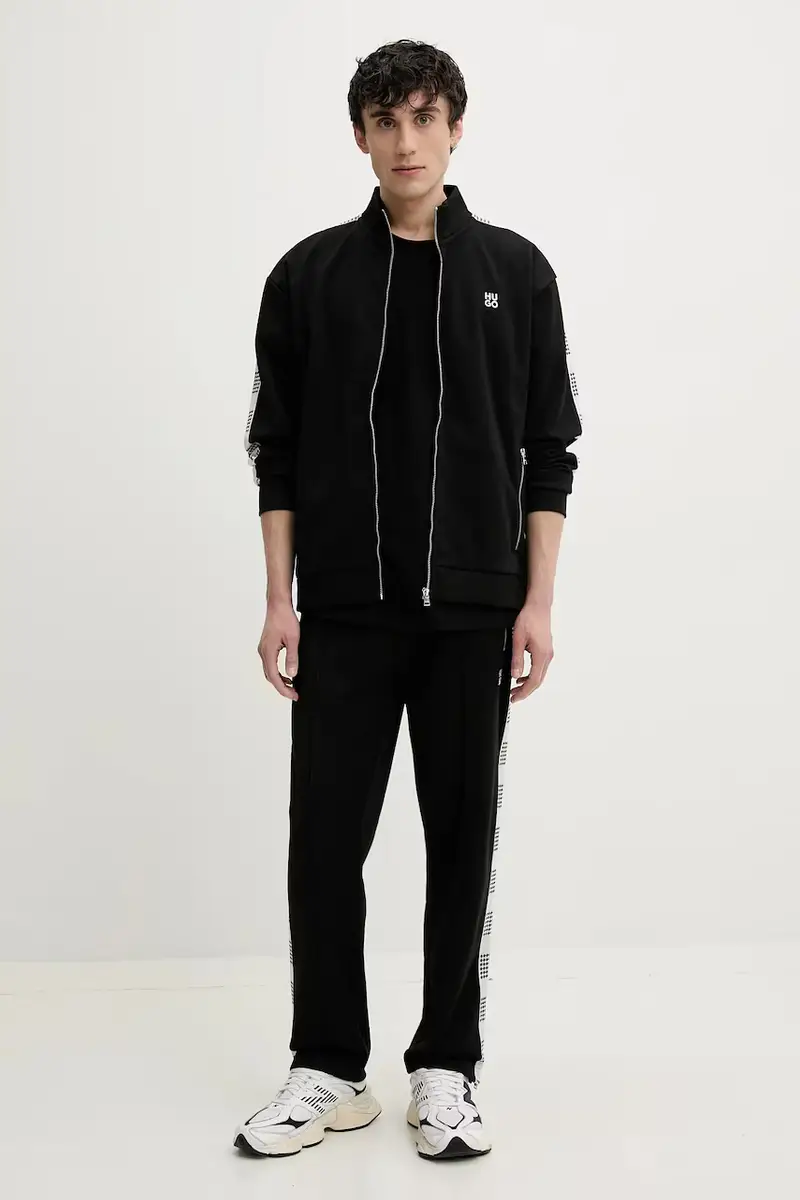 HUGO T-shirt Uomo Nero 3335345 miniatura 2