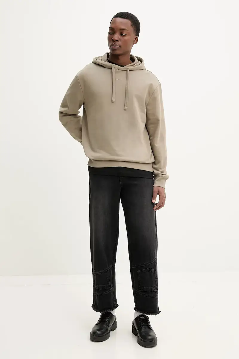 HUGO T-shirt Uomo Nero 3336148 miniatura 2