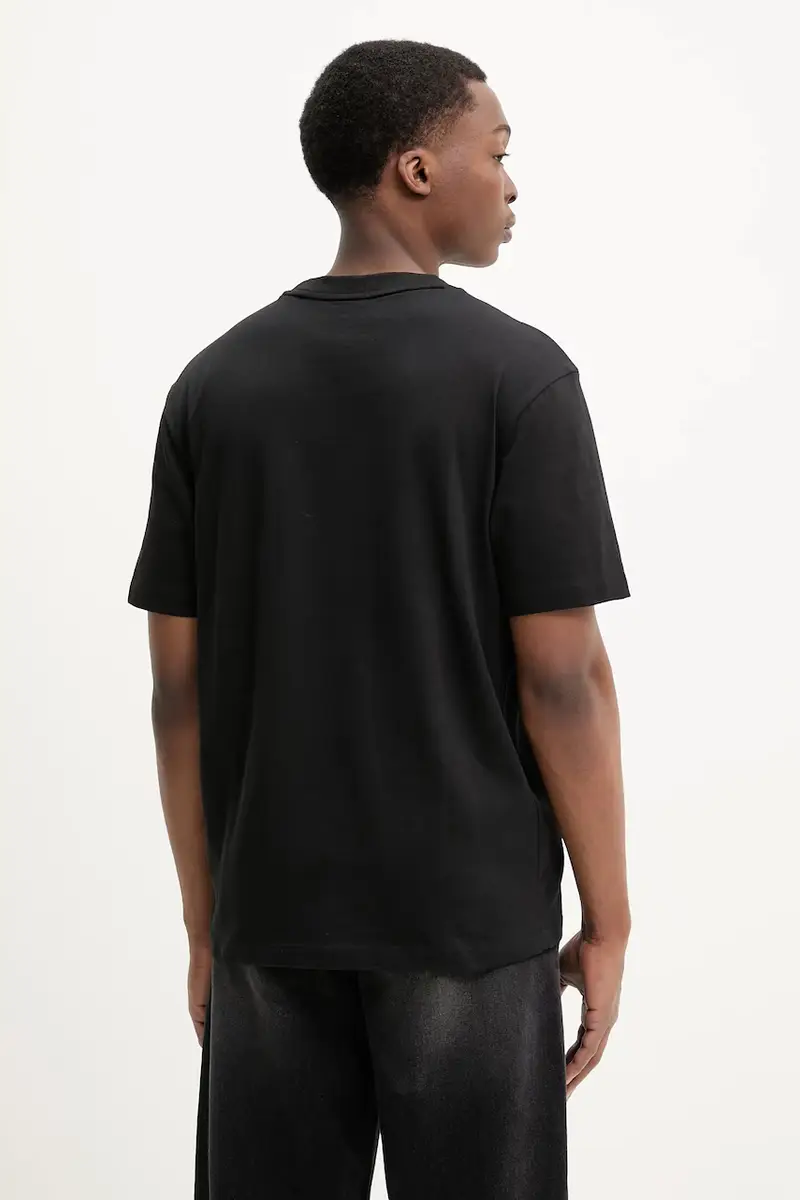 HUGO T-shirt Uomo Nero 3336148 miniatura 3