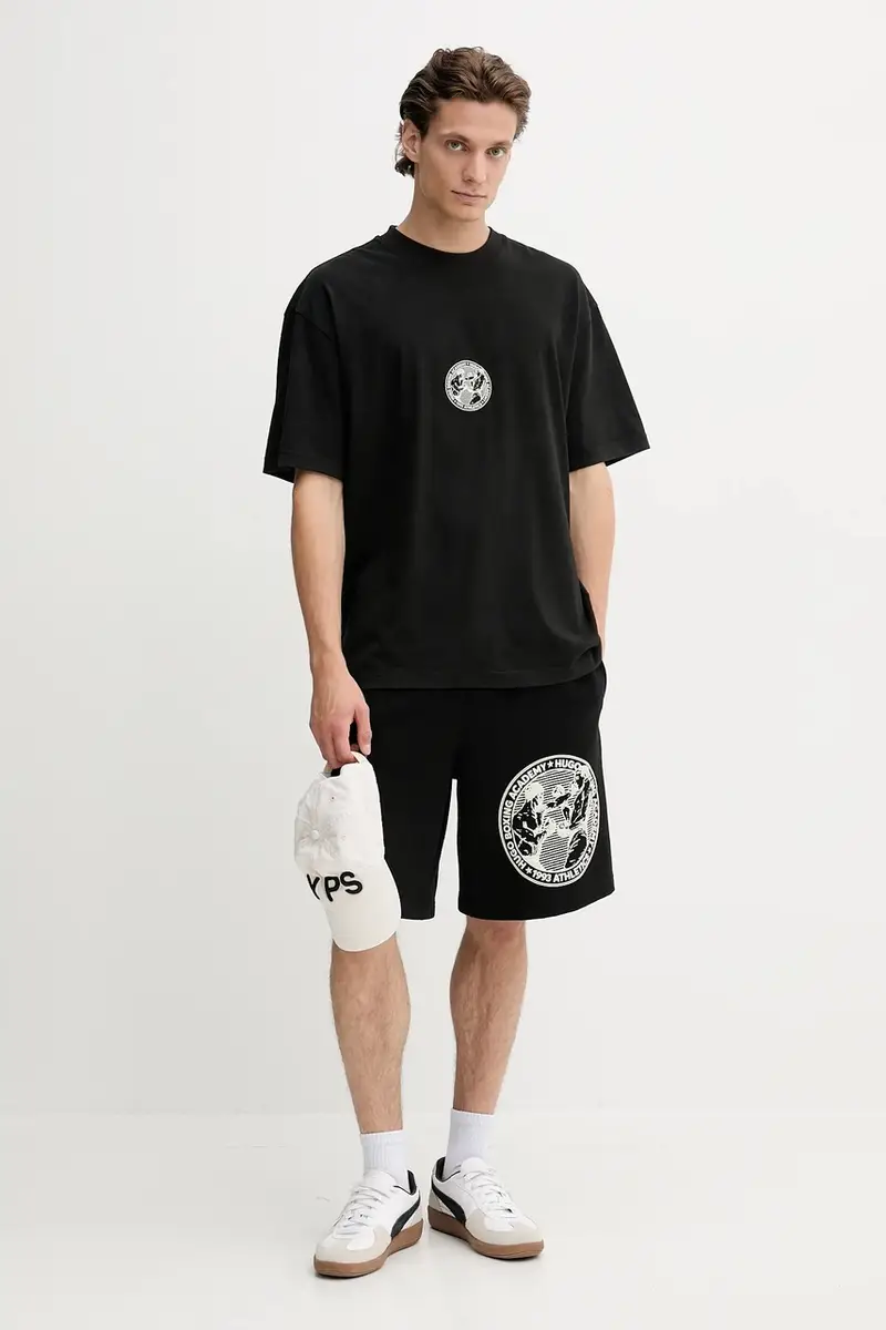 HUGO T-shirt Uomo Nero 2985789 miniatura 2