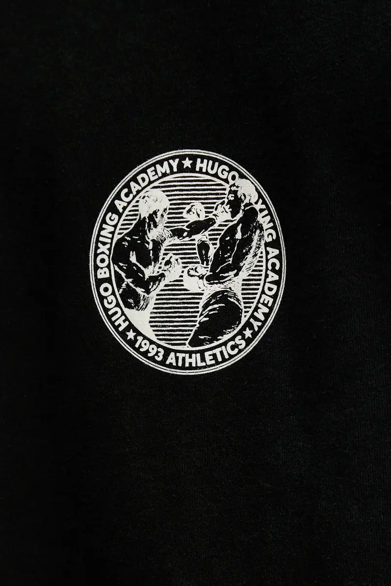 HUGO T-shirt Uomo Nero 2985789 miniatura 5