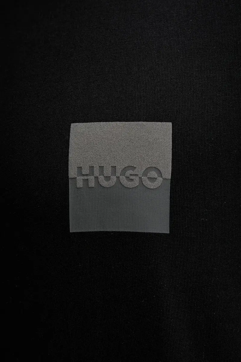 HUGO T-shirt Uomo Nero 3640607 miniatura 5