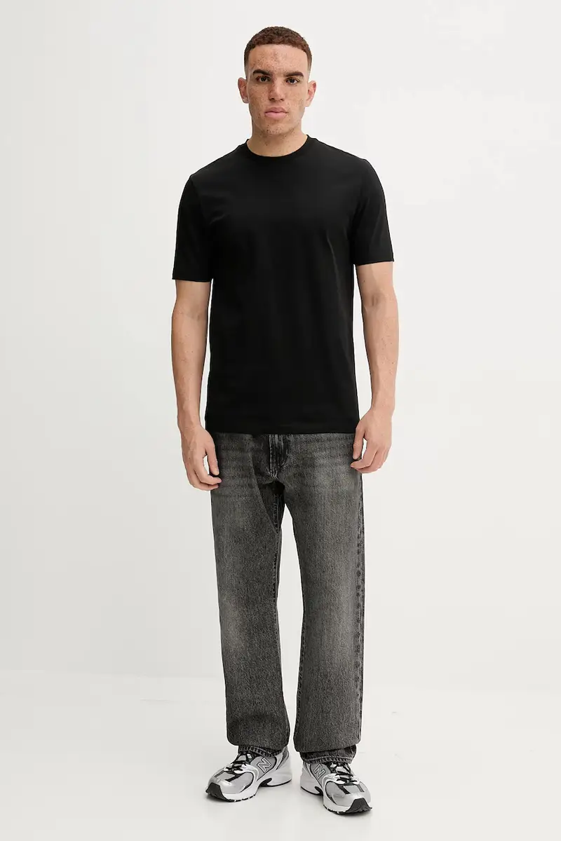 HUGO T-shirt Uomo Nero 2986043 miniatura 2
