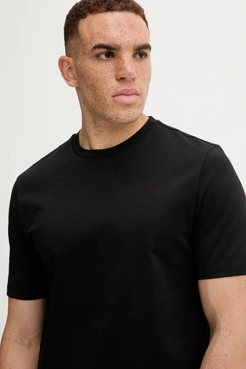 HUGO T-shirt Uomo Nero 2986043 miniatura 4