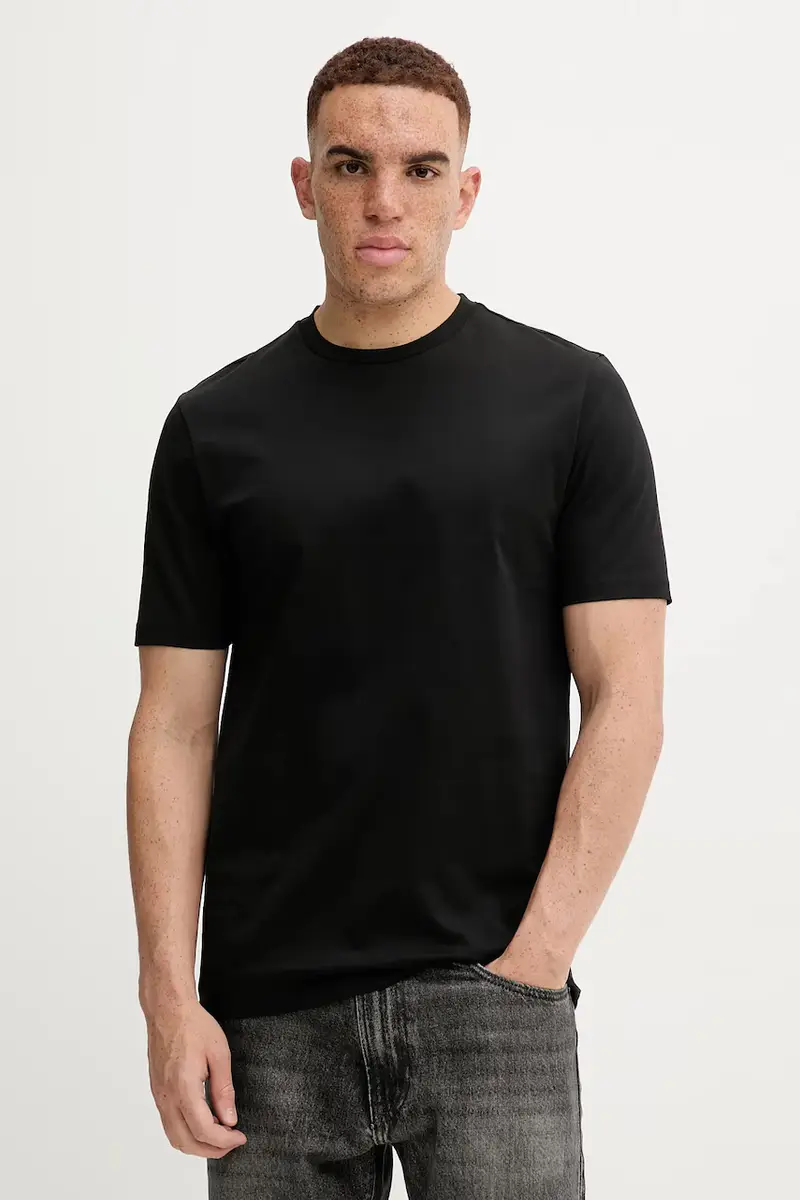 HUGO T-shirt Uomo Nero 2986043