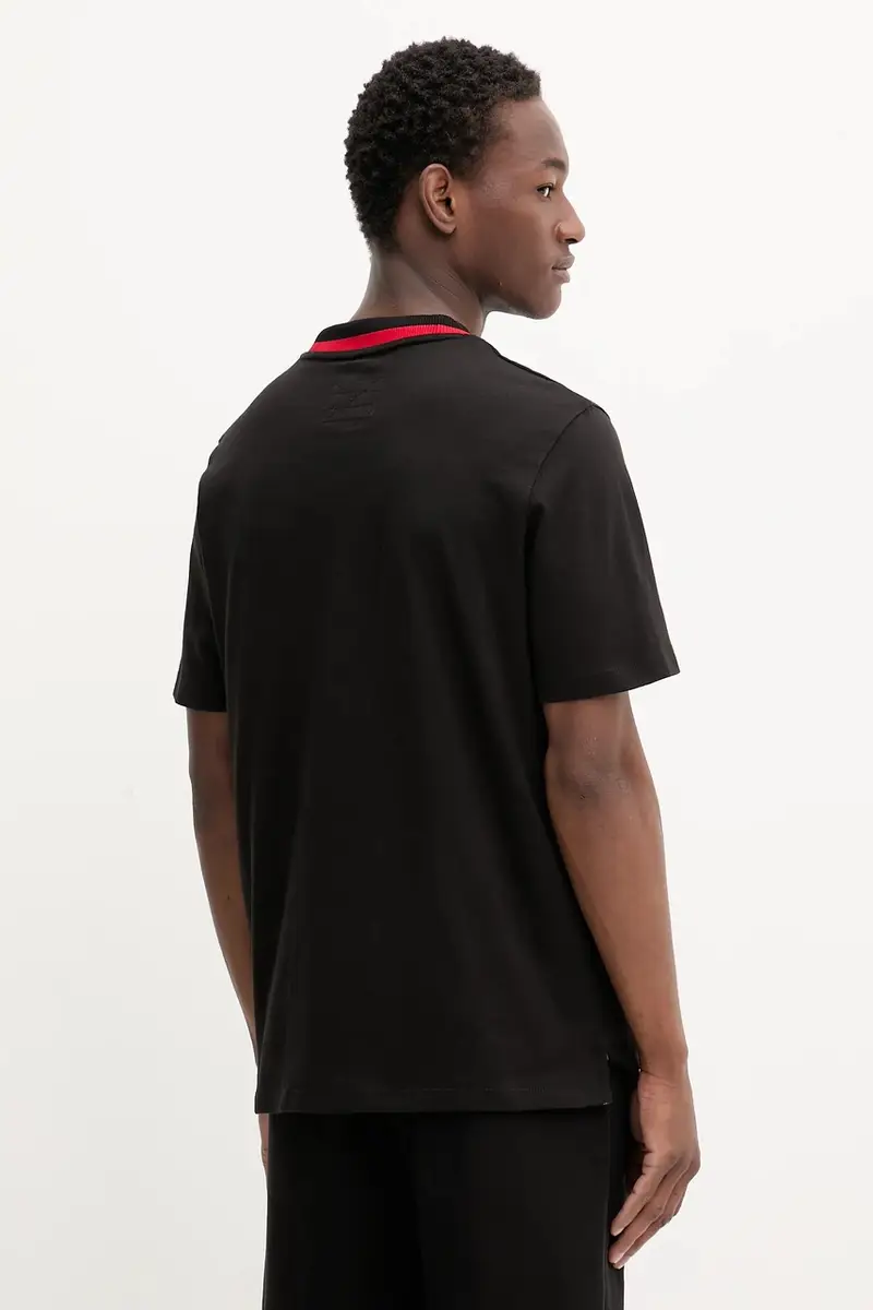 HUGO T-shirt Uomo Nero 3152125 miniatura 3
