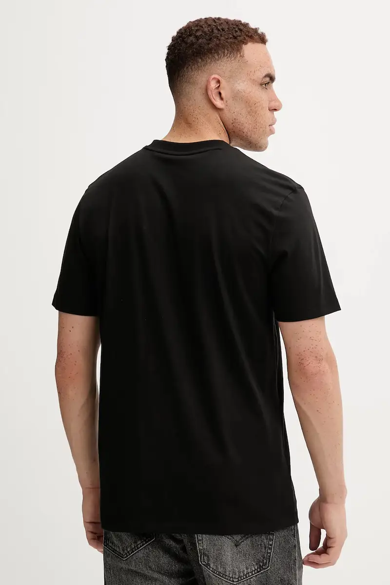HUGO T-shirt Uomo Nero 3646220 miniatura 3