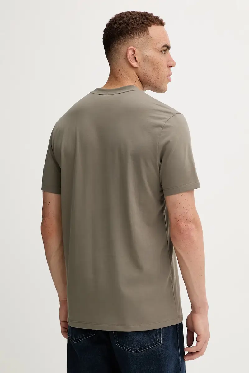 HUGO T-shirt Uomo Verde 3669885 miniatura 3