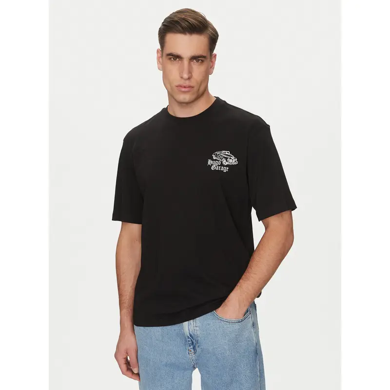 HUGO T-shirt Nero 3222696