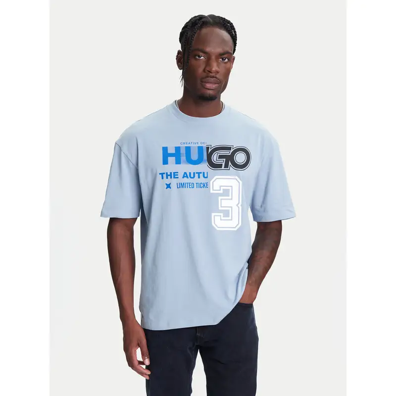 HUGO T-shirt Blu 3225513