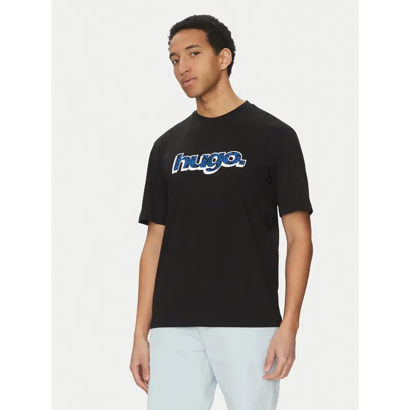 HUGO T-shirt Nero 4194906