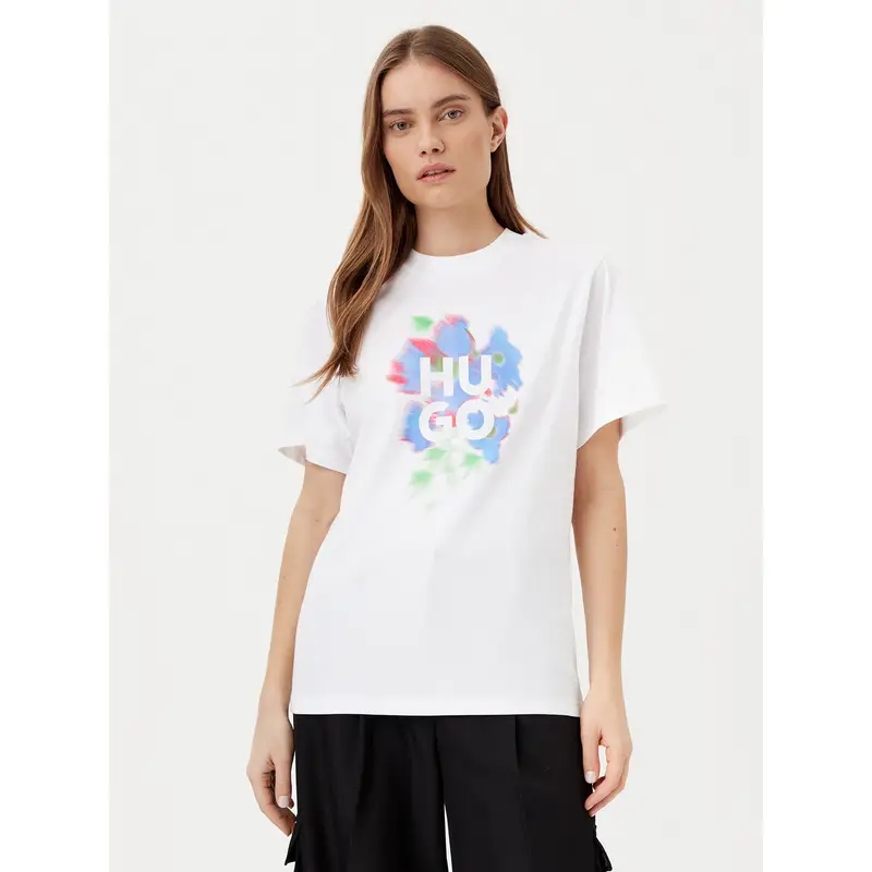 HUGO T-shirt Bianco 4175945