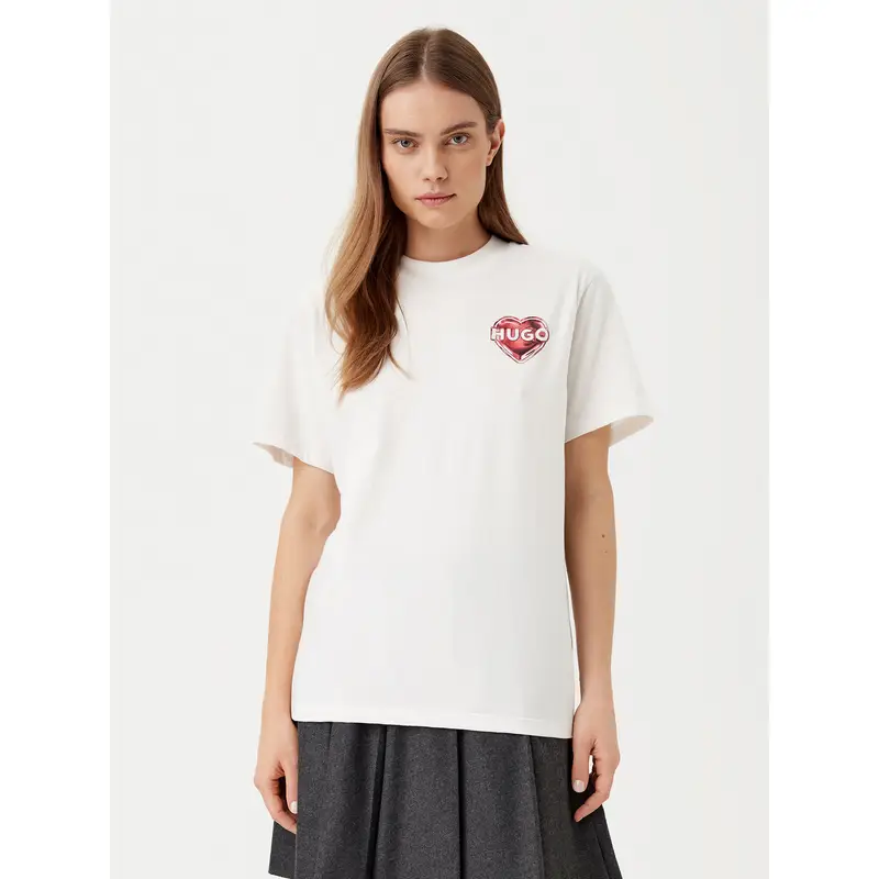 HUGO T-shirt Bianco 3218713