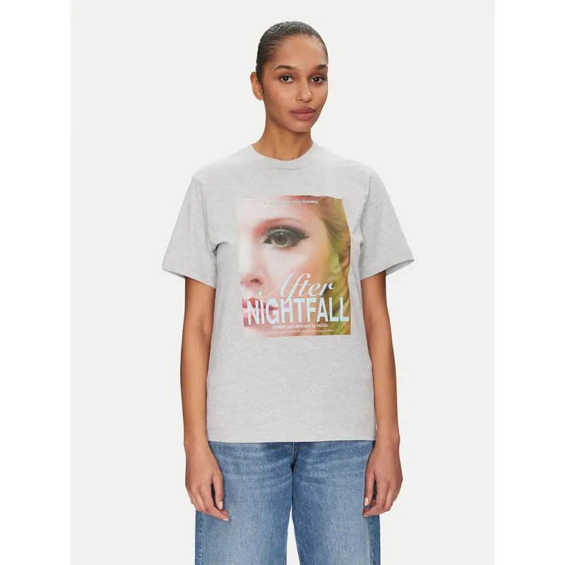 HUGO T-shirt Grigio 3218714