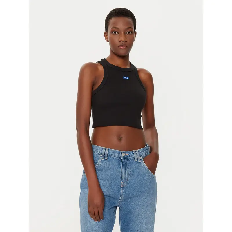 HUGO Top Nero 3218224