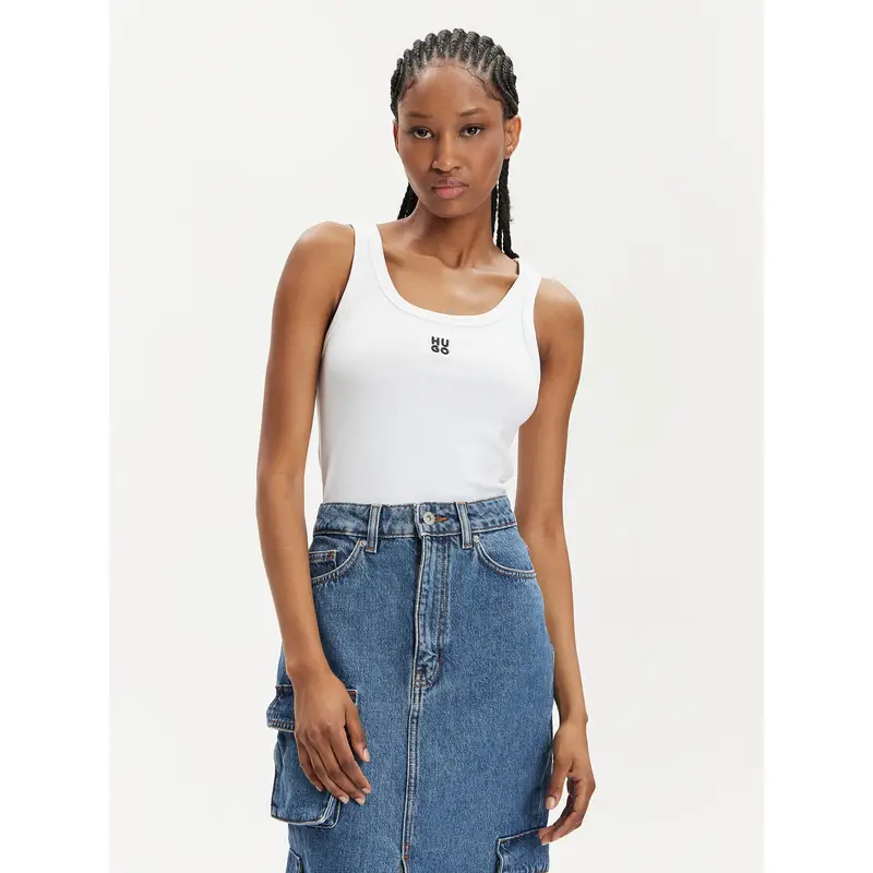 HUGO Top Bianco 3206069