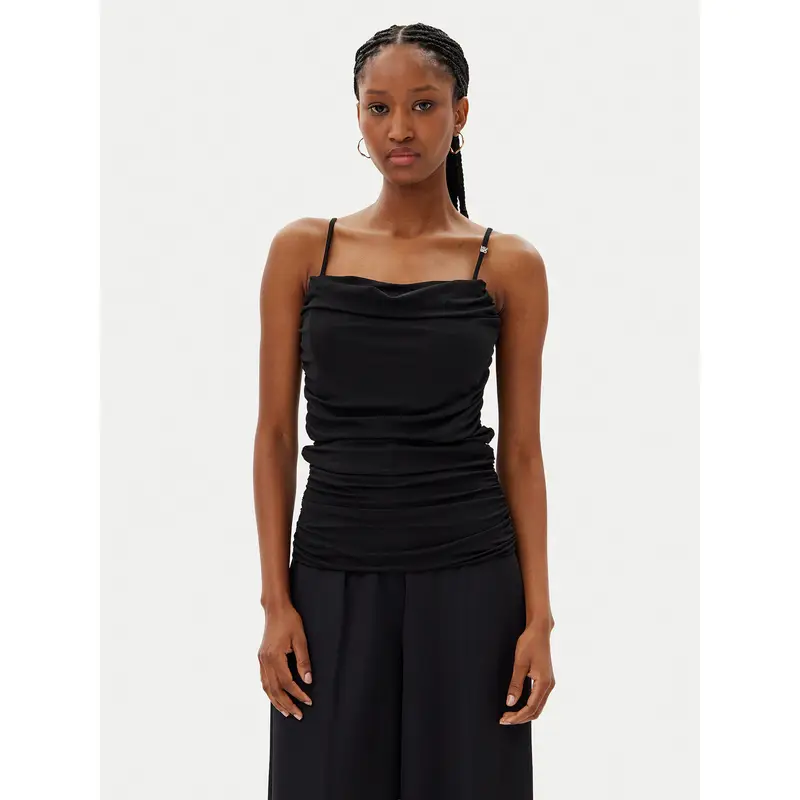 Top Doffiano 50537142 Nero Slim Fit