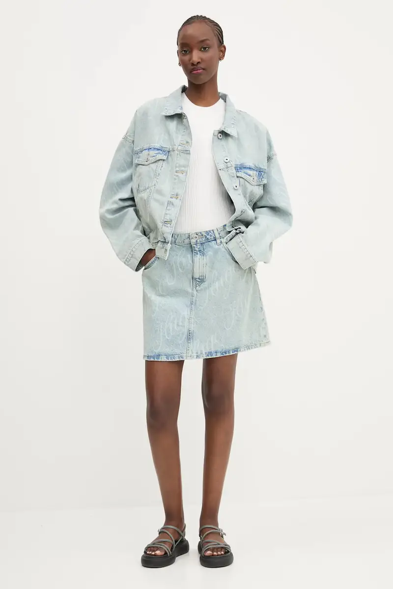 HUGO Top Donna Beige 3292358 miniatura 2