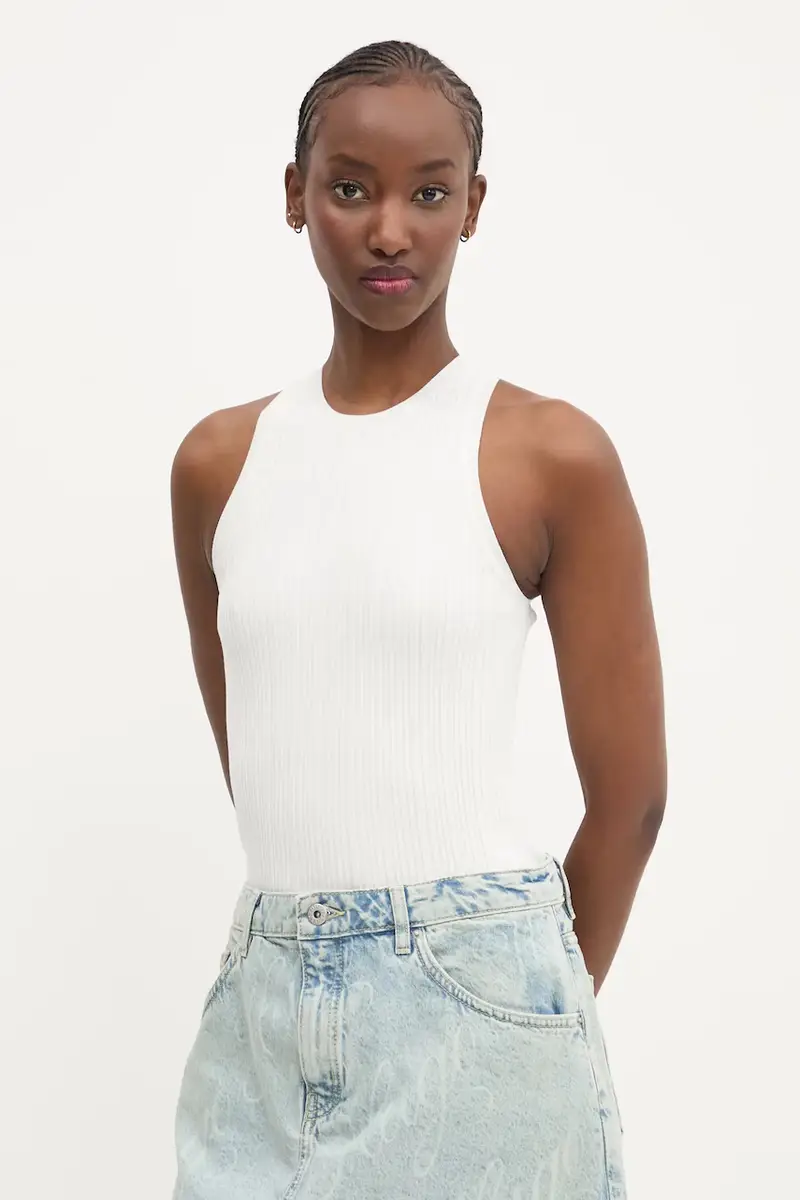 HUGO Top Donna Beige 3292358