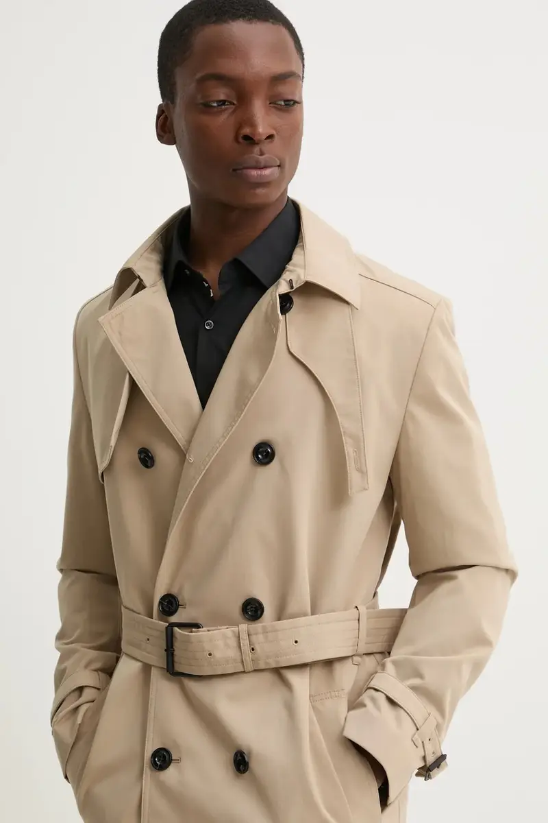 trench colore beige 50535072 miniatura 5