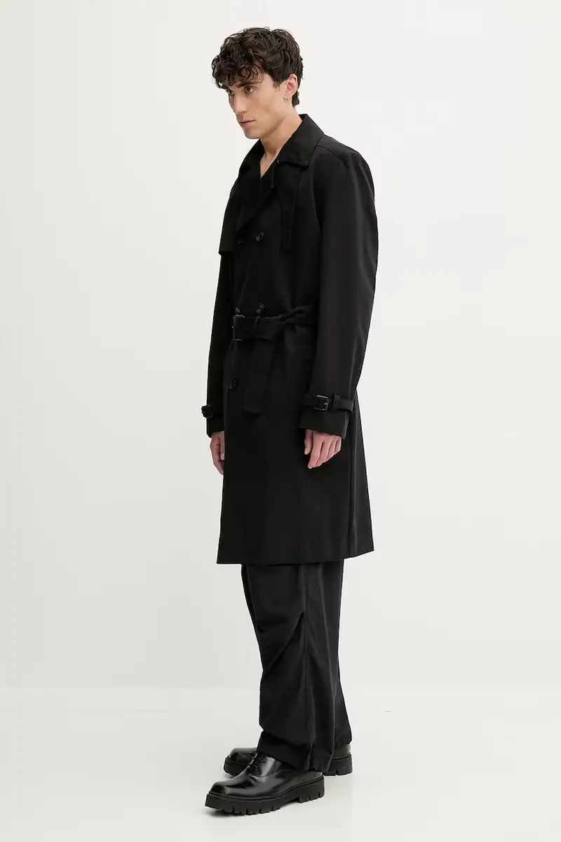 trench colore nero 50535072 miniatura 2