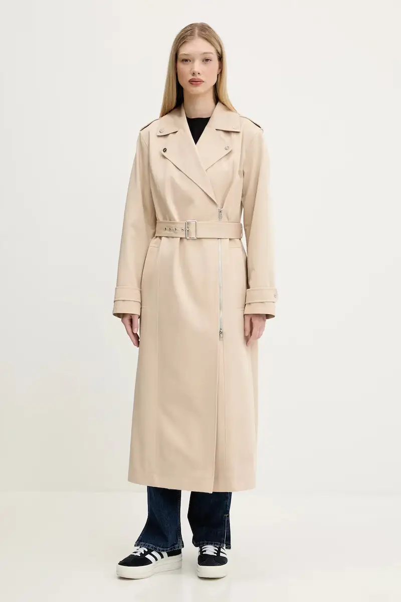 HUGO Trench Donna Beige 3242493