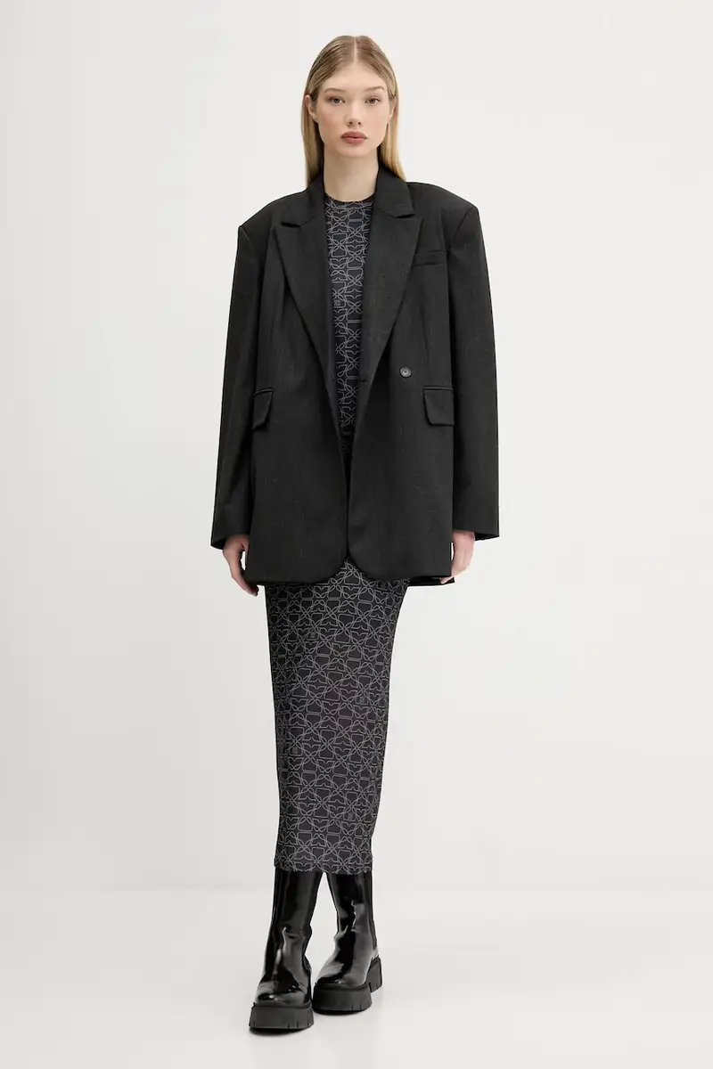 vestito colore grigio 50542400 miniatura 2