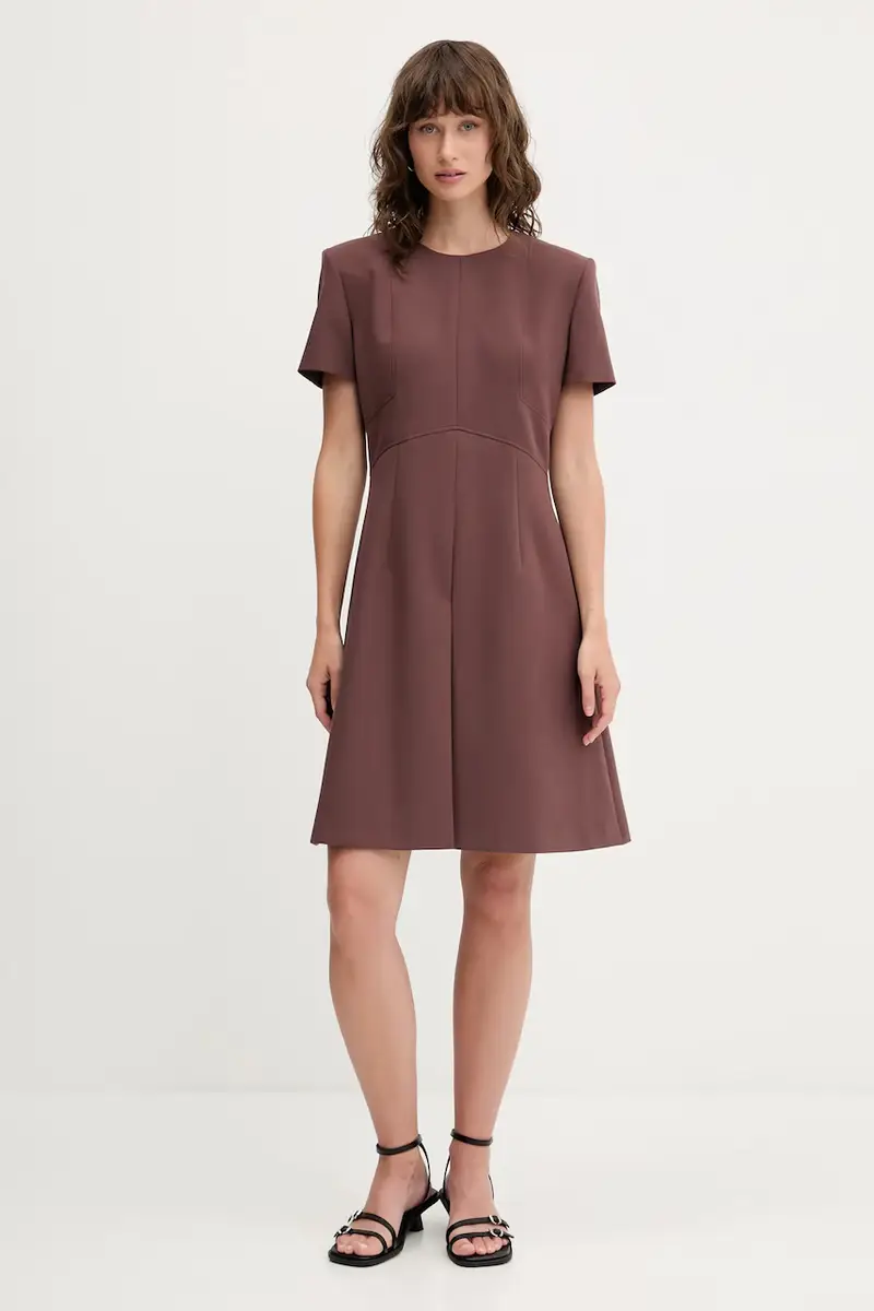 vestito colore marrone 50542643 miniatura 2