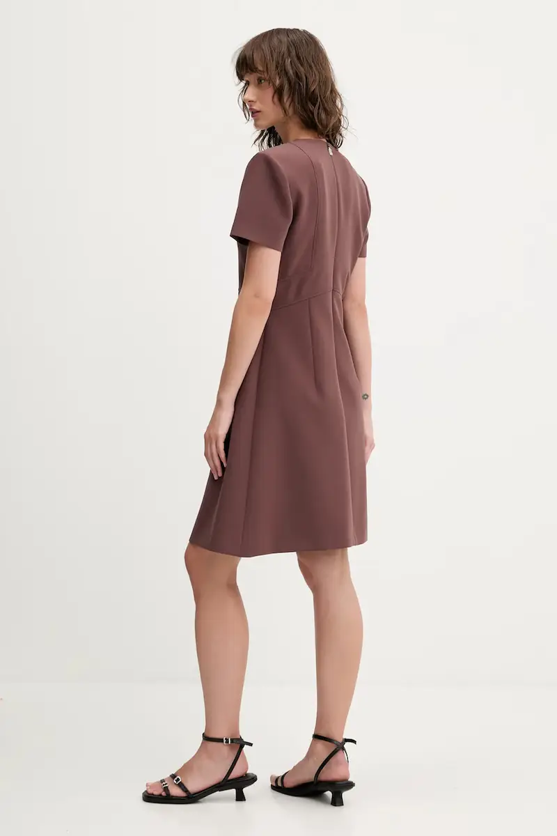 vestito colore marrone 50542643 miniatura 3