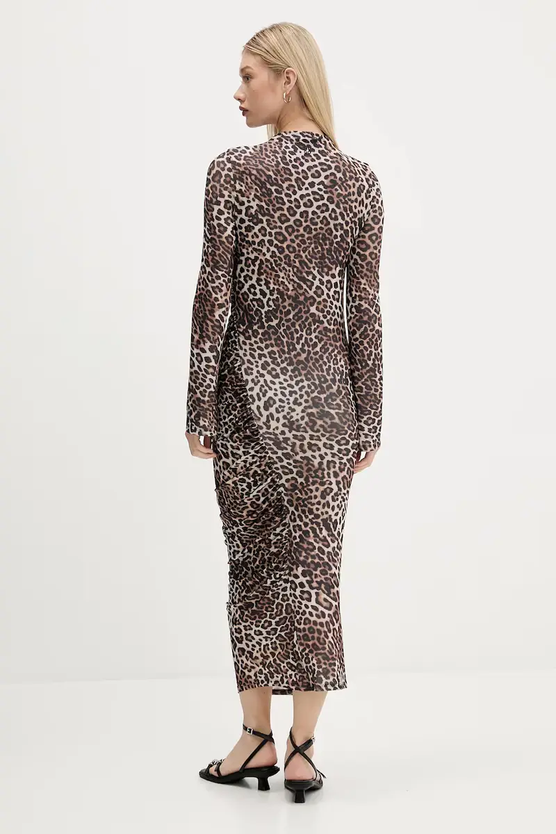 vestito colore marrone 50546239 miniatura 3